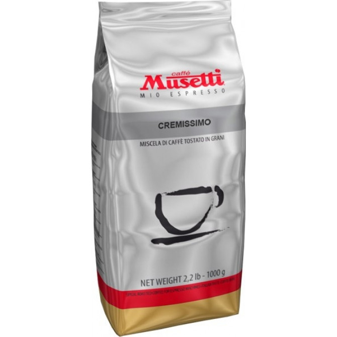 MUSETTI, CREMISSIMO, kavos pupelės MUSETTI, CREMISSIMO, kavos pupelės