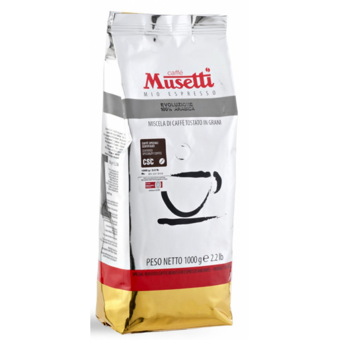 MUSETTI, EVOLUZIONE, kavos pupelės MUSETTI, EVOLUZIONE, kavos pupelės