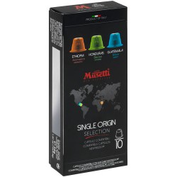 MUSETTI SINGLE ORIGIN SELECTION nespresso kapsulės, 10vnt
