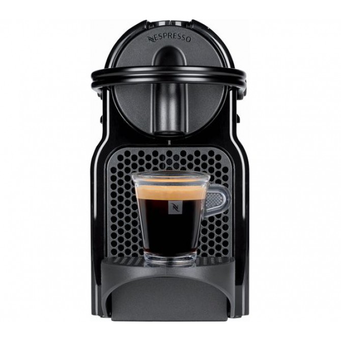 NESPRESSO Inissia kapsulinis kavos aparatas, juodos spalvos modernus ir gražus