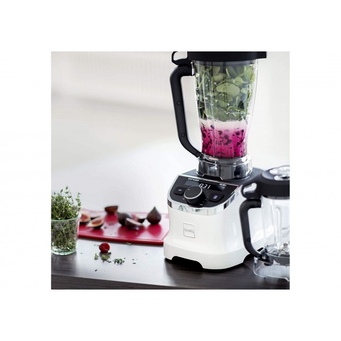 NOVIS Pro 880L blenderis, baltas – patvarus, aukštos kokybės peilių mechanizmas, užtikrinantis ilgalaikį naudojimą.
