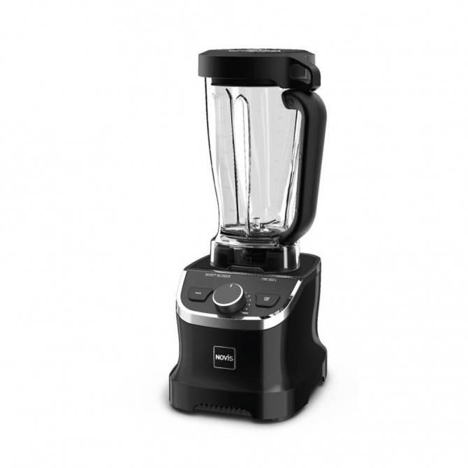 NOVIS Pro 880L blenderis, juodas – galingas variklis, skirtas greitam ir tolygiam ingredientų maišymui.