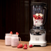 NOVIS Pro 880L blenderis, kreminis – didelė talpa, puikiai tinka didesniems receptams ir šeimos patiekalams.
