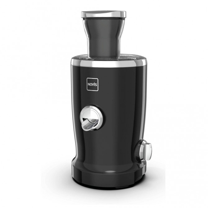 NOVIS Vita Juicer S1 sulčiaspaudė, juoda – elegantiškas juodas dizainas, suteikia modernumo ir prabangos pojūtį virtuvėje.