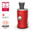 NOVIS Vita Juicer S1 sulčiaspaudė, raudona – automatinis greičio valdymas, prisitaiko prie vaisių ir daržovių tekstūros.
