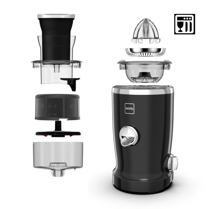 NOVIS Vita Juicer sulčiaspaudė SX-3 VDE, juoda