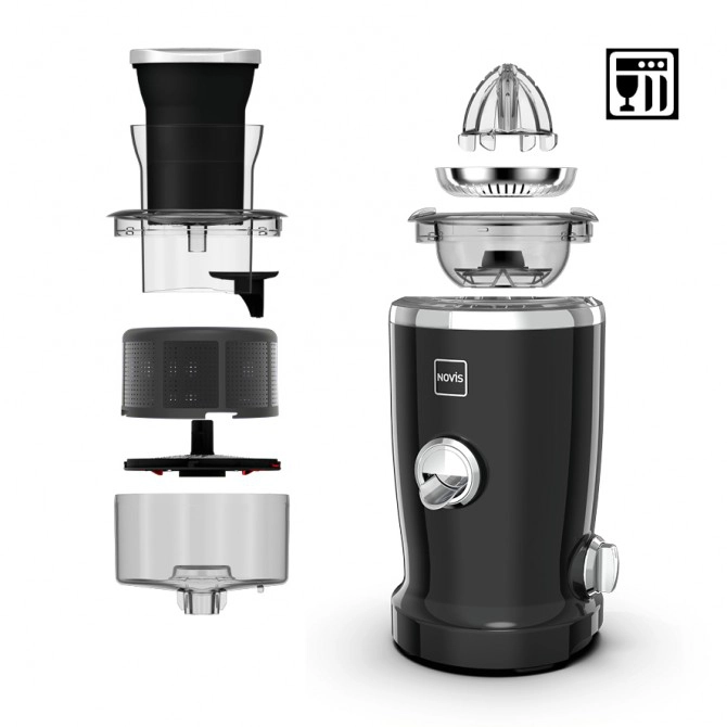 NOVIS Vita Juicer sulčiaspaudė SX-3 VDE, juoda