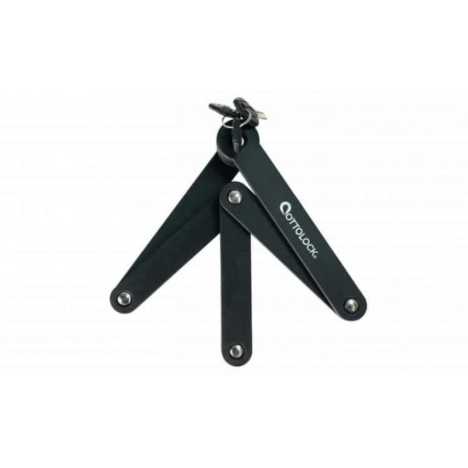 OTTOLOCK SIDEKICK E-dviračio sulankstoma spyna, juoda
