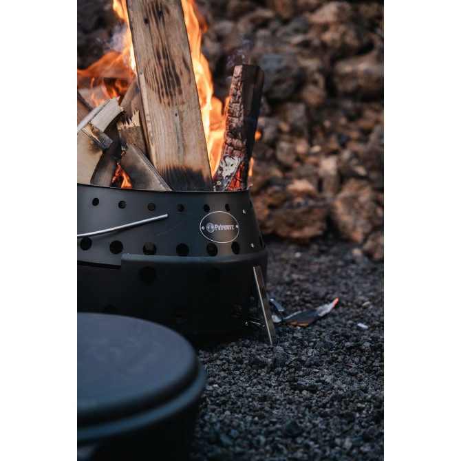 PETROMAX Atago Black Edition lauko krosnelė, grilis