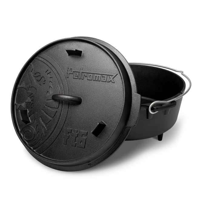 PETROMAX ketaus puodas su dangčiu, 5,5l