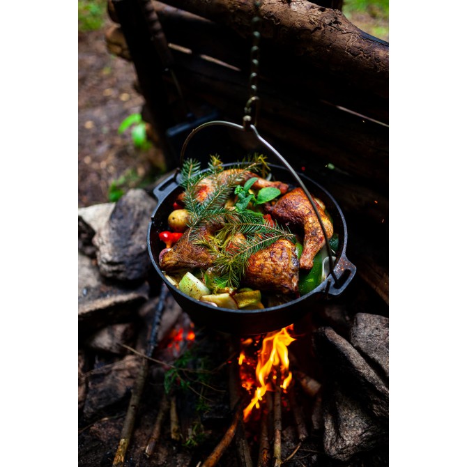 PETROMAX ketaus puodas su dangčiu, 5,5l