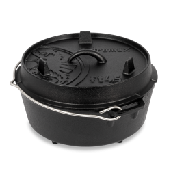 PETROMAX ketaus puodas Dutch Oven su kojelėm ft4.5, 3,5l