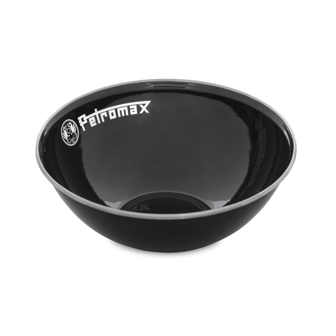 PETROMAX emaliuoto plieno dubenėlis 2vnt. 1l, juodas