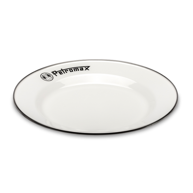 PETROMAX emaliuoto plieno lėkštės 2vnt. 26cm, baltos