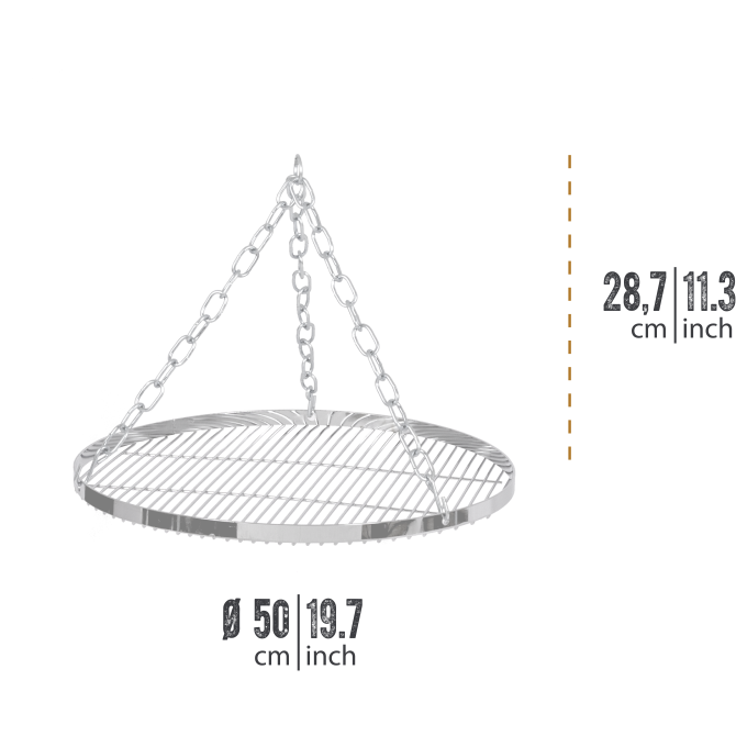 PETROMAX pakabinamos grilio grotelės Tripod trikojams stovui