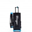 Slinger Bag teniso treniruoklis, lengvai transportuojamas treniruoklis individualioms treniruotėms, su įvairiomis treniruočių galimybėmis