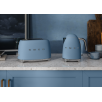 SMEG el. virdulys KLF03SBMEU, mėlyna matinė