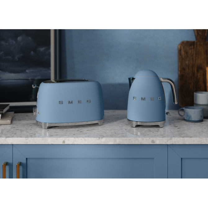 SMEG el. virdulys KLF03SBMEU, mėlyna matinė