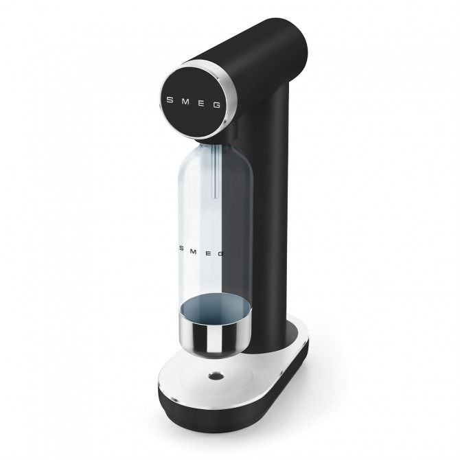 SMEG gazuotų gėrimų gaminimo aparatas SKC01BLM, juoda