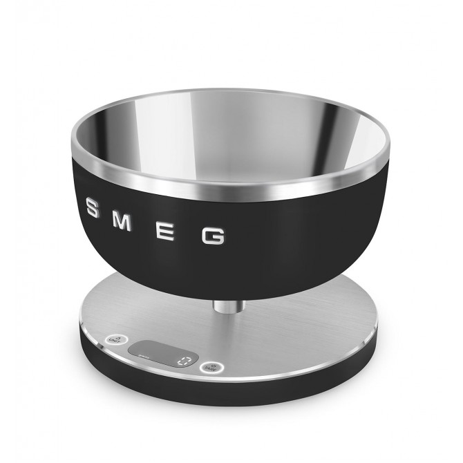 SMEG svarstyklės KSC01BLMWW, juoda