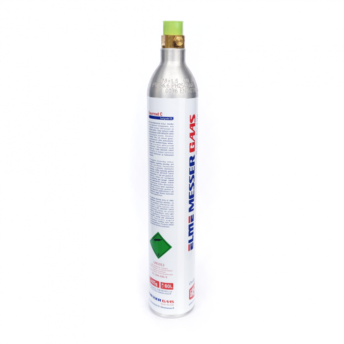 SODAGAS Gourmet C SodaGas prisukamas angliarūgštės balionas 0,6L (0,425 kg)