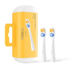 SOOCAS NEOS II keičiamos šepetėlio galvutės, Pearl White (2 vnt.)