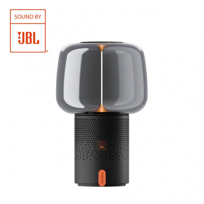 SOUND BY JBL Serena Play kolonėlė/šviestuvas su JBL garso sistema, Metalic Anthracite