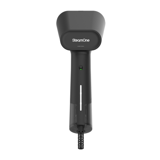 SteamOne EUDTC75B rankinis garintuvas, juodos spalvos, patogus