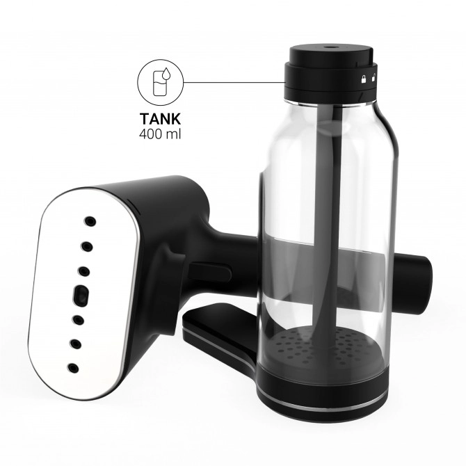 SteamOne KARL XL 2 garintuvas, juodas