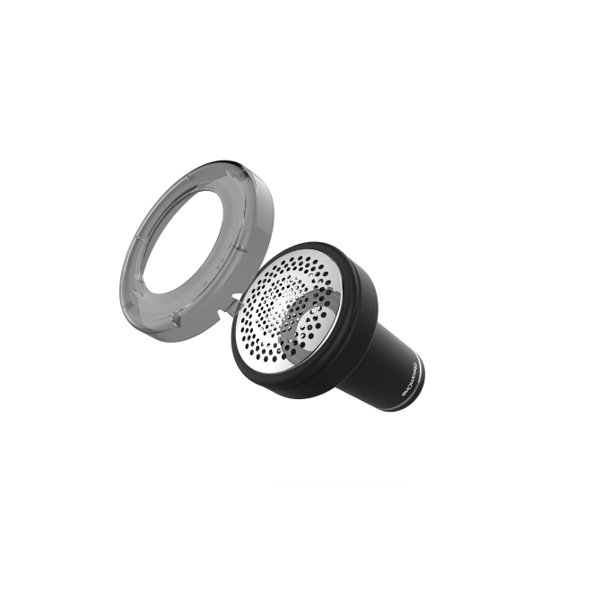 SteamOne RP10B pūkų rinkiklis, juodas