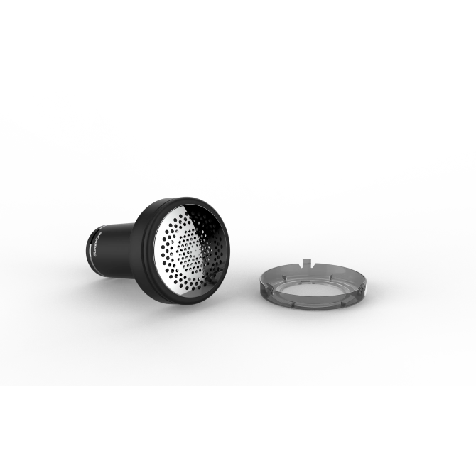 SteamOne RP10B pūkų rinkiklis, juodas
