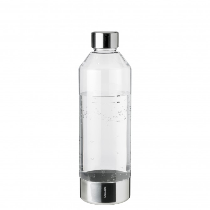 STELTON Brus Butelis gazuotų gėrimų gaminimo aparatui, 1.15 l clear