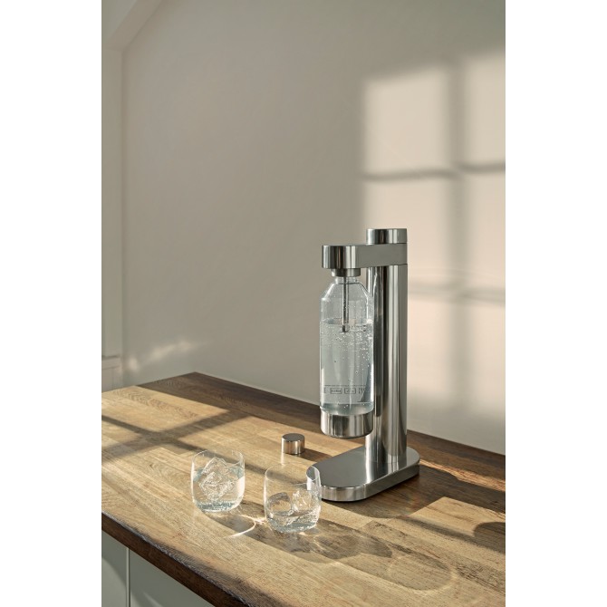 STELTON Brus gazuotų gėrimų gaminimo aparatas, steel