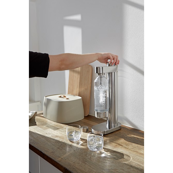 STELTON Brus gazuotų gėrimų gaminimo aparatas, steel