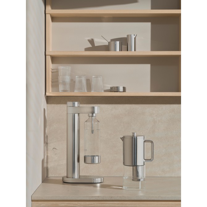 STELTON Brus gazuotų gėrimų gaminimo aparatas, steel