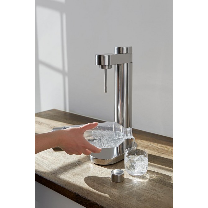STELTON Brus gazuotų gėrimų gaminimo aparatas, steel