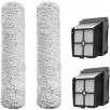 TINECO Floor One S7 Premium Hepa filtrai ir voleliai, po 2 vnt. - du HEPA filtrai ir du keičiami valymo voleliai, užtikrinantys efektyvų ir higienišką valymą.