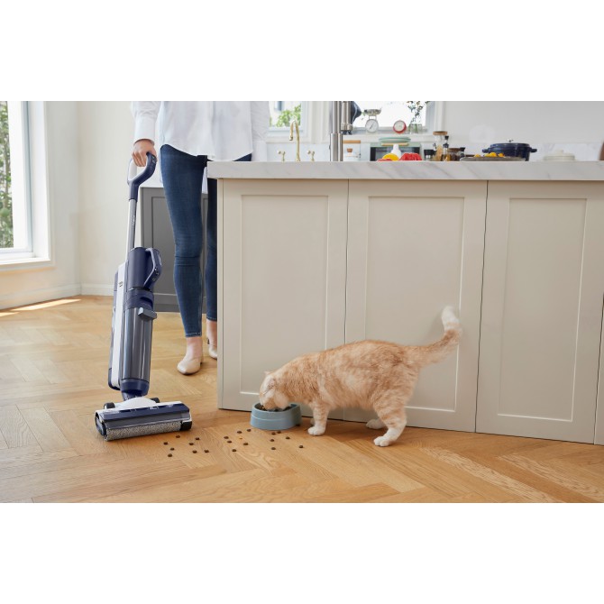 TINECO FLOOR ONE S5 COMBO PLUS belaidis grindų plovimo prietaisas - Grindų plovimo siurblys išvalo šlapius arba sausus nešvarumus ir be vargo pašalina įsisenėjusius ir lipnius nešvarumus nuo kietų grindų.