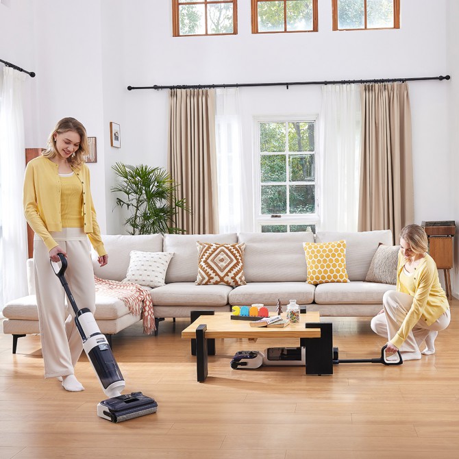 TINECO FLOOR ONE S5 Stretch Extreme belaidis grindų plovimo prietaisas