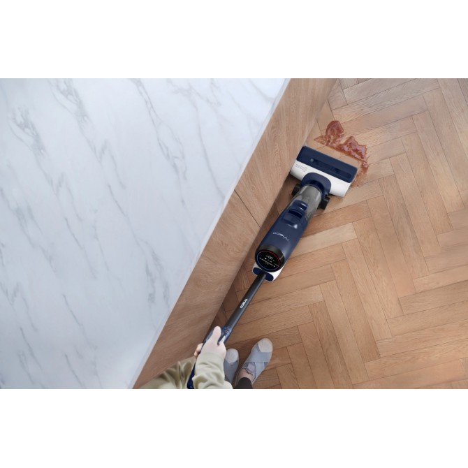 TINECO FLOOR ONE S6 PET belaidis grindų plovimo prietaisas - Aukštos kokybės belaidis drėgno sauso dulkių siurblio ir šluotos derinys plytelių, laminato, marmuro ir kietoms medžio grindims
