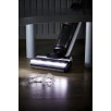 TINECO FLOOR ONE S7 Premium belaidis grindų plovimo prietaisas - Elegantiškas juodas korpusas, sidabriniai akcentai, modernus dizainas