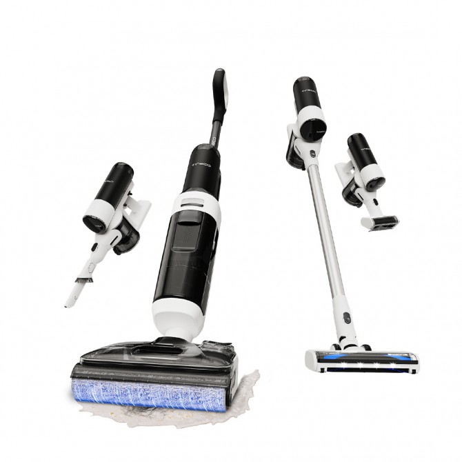TINECO FLOOR ONE Switch S6 Stretch Plus belaidis grindų plovimo prietaisas