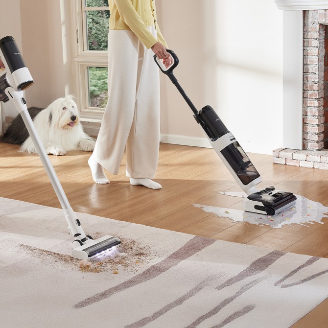 TINECO FLOOR ONE Switch S6 Stretch Plus belaidis grindų plovimo prietaisas