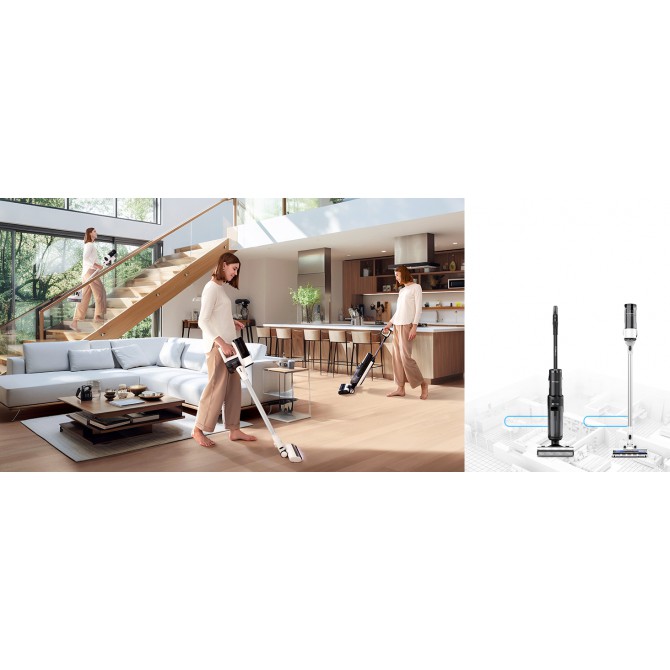 TINECO FLOOR ONE Switch S7 Pet belaidžiai grindų plovimo ir siurbimo prietaisai