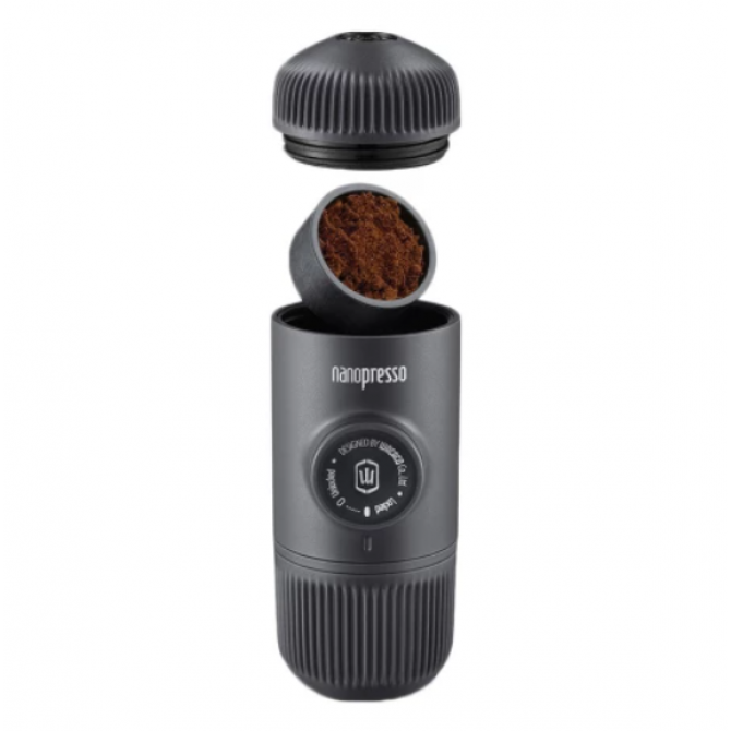 Wacaco nanopresso rankinis maltos kavos aparatas, aukštos kokybės espreso skonis rankiniu būdu, sukurtas aktyviems žmonėms