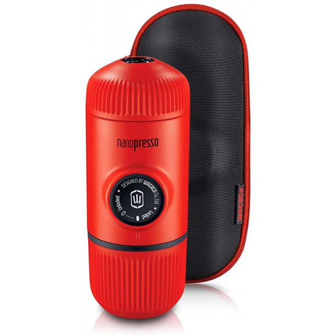 WACACO NANOPRESSO rankinis maltos kavos aparatas, raudona