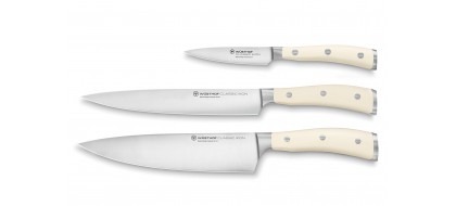 WUSTHOF Classic Ikon Creme peilių rinkinys, 3vnt.